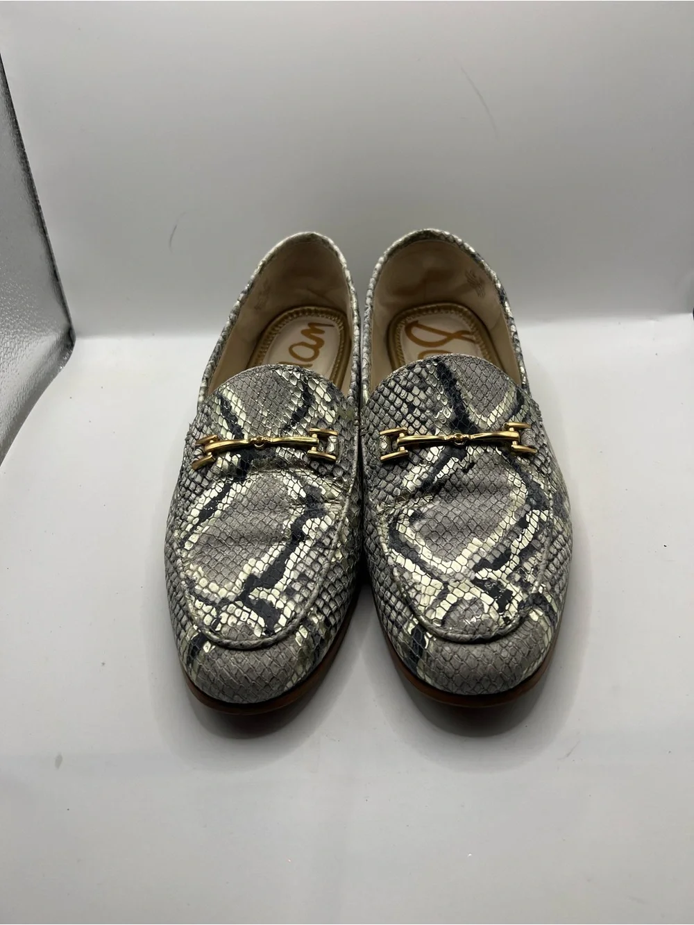 Sam Edelman Loraine Stone Almond Toe Slip On Mocasines